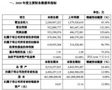 金山办公2020年净利润8.79亿元 同比增长120%